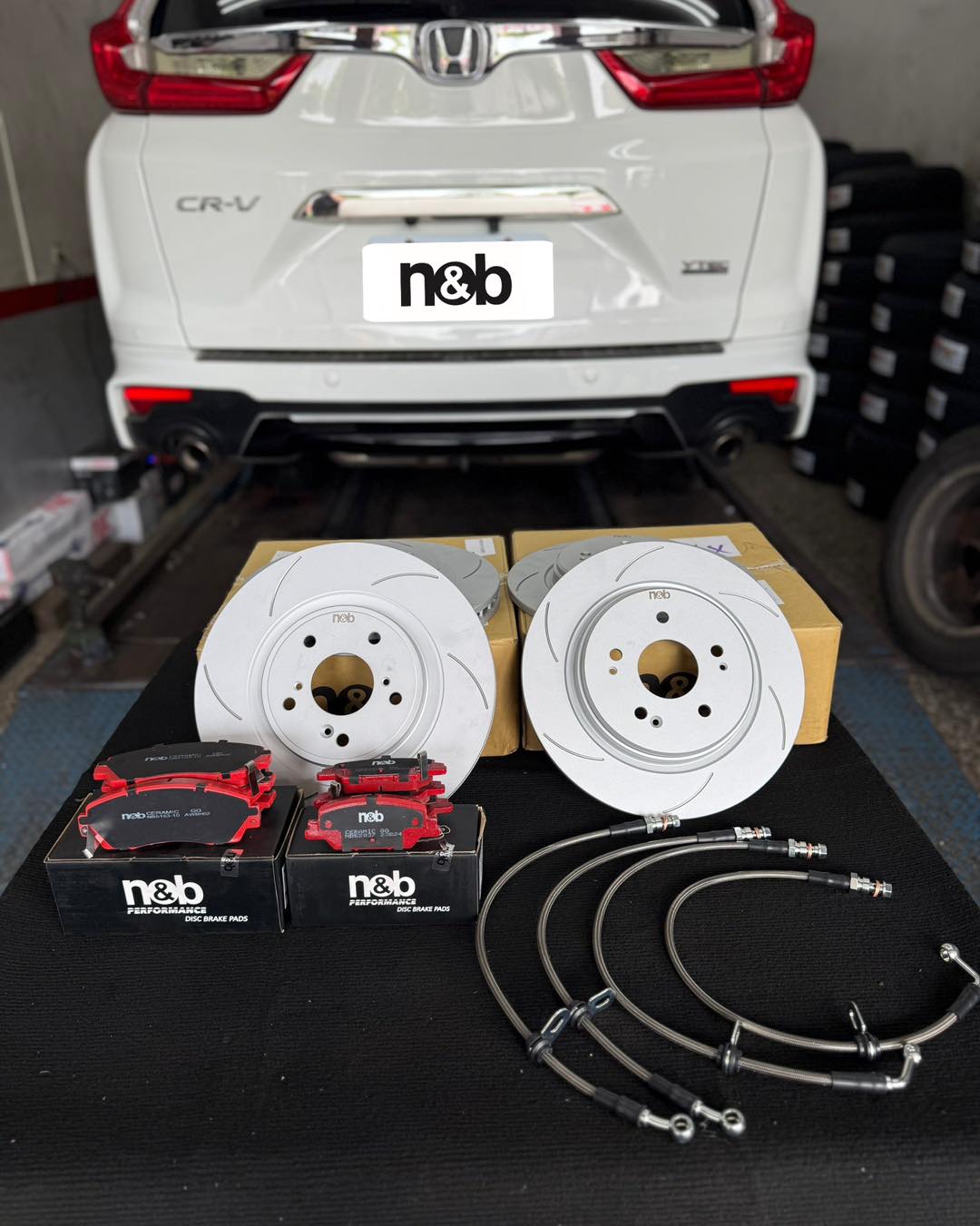 OE Brakes Upgrade Case: HONDA CRV 5