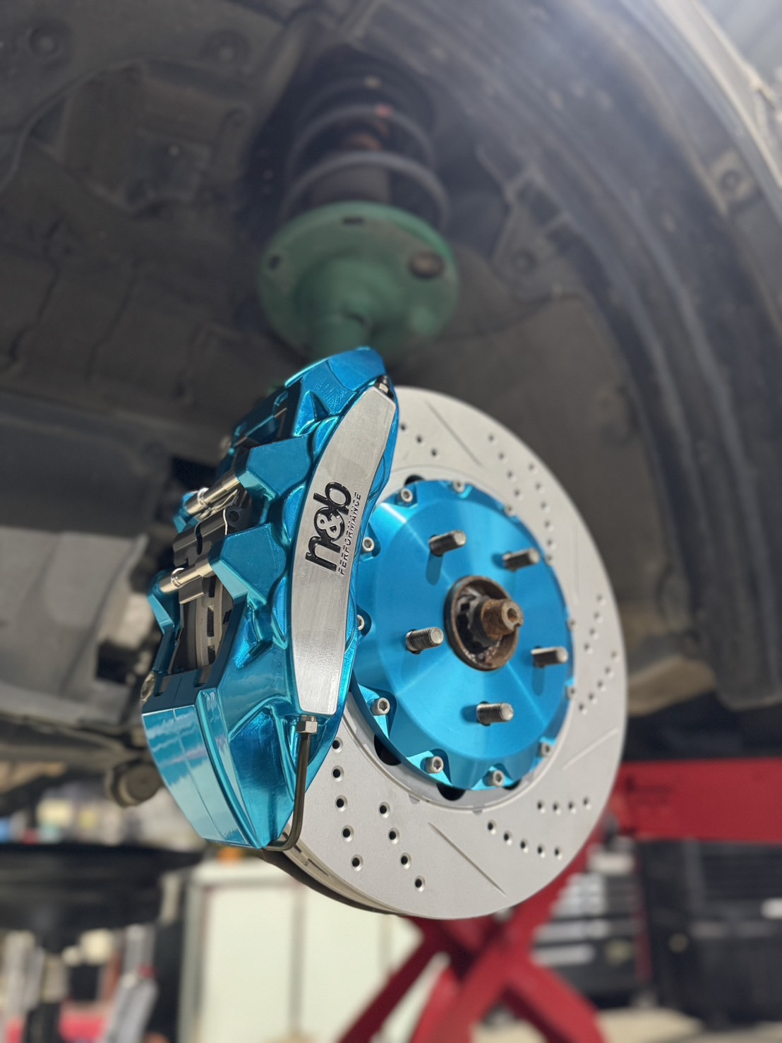 Big Brake Kit Upgrade Case: LEXUS NX200t 
