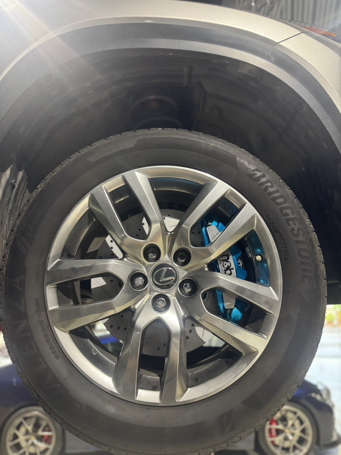 Big Brake Kit Upgrade Case: LEXUS NX200t